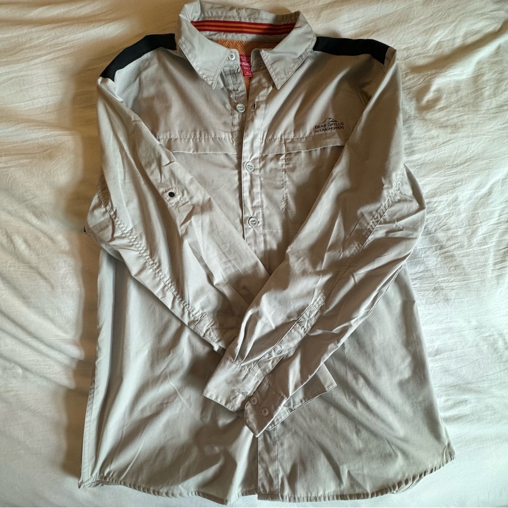 Bear Grylls by Craghoppers lightweight hiking shirt Size XL